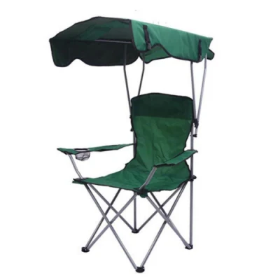 Sgabello da pesca portatile pieghevole per sedia da spiaggia con ascensore e ombrellone Accessori da campeggio Mobili da esterno Tessuto Oxford Wyz20333