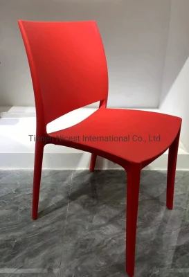 Sedia moderna in plastica per soggiorno, sedia per sala riunioni, sedia da ufficio